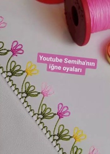 Hafif model iğne oyası - Görsel 2