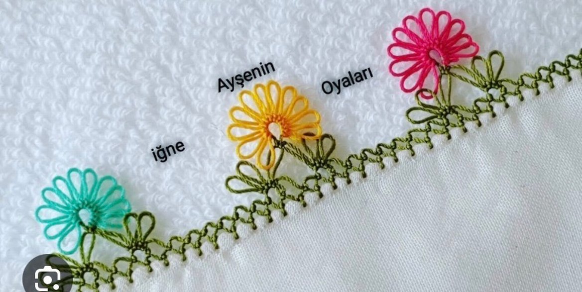 Hafif model iğne oyası - Görsel 4