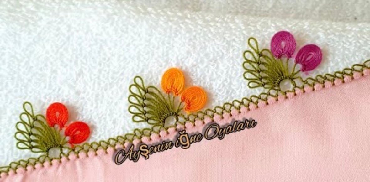 Hafif model iğne oyası - Görsel 3