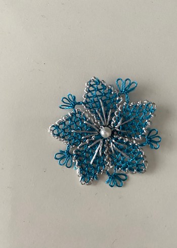 İğne oyası çiçek motifi Mevlüt örtüsü - Görsel 5