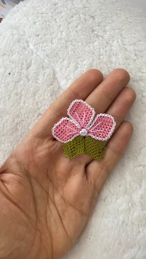 İğne oyası mevlüt örtüsü - Görsel 3