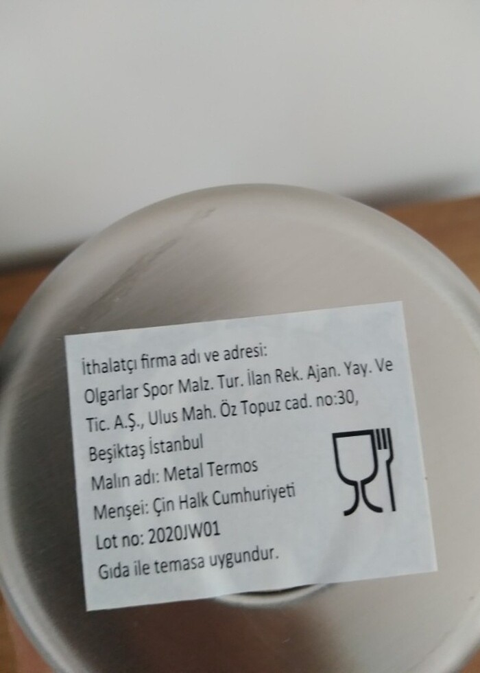 Jack Wolfskin Karoo Metal Termos - Görsel 2