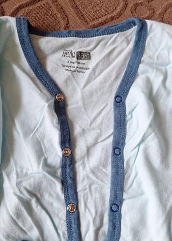 Mavi Pamuklu pijama - Görsel 2