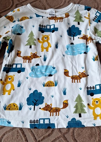 LC Waikiki Renkli Baskılı Erkek Çocuk Pijama Takımı