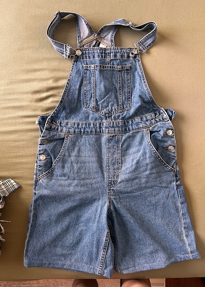 H&M Kot Tulum Şort - Görsel 3