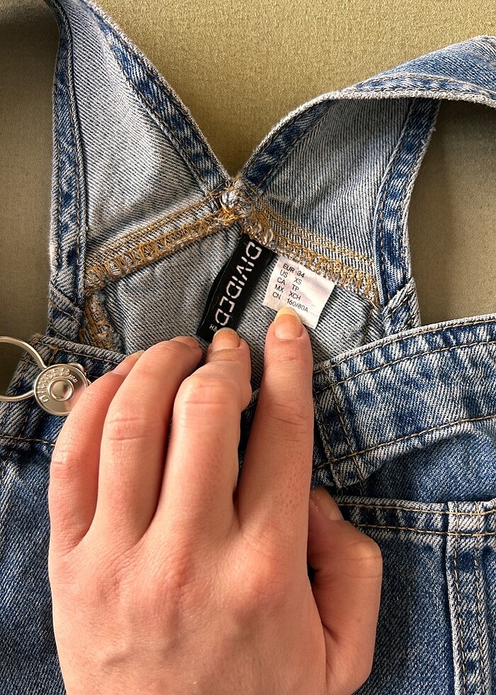 H&M Kot Tulum Şort - Görsel 4