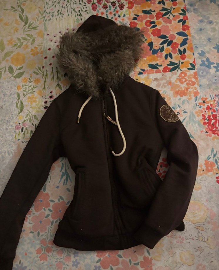 Vintage Y2K Tommy Hilfiger kürklü Hırka — görsel 2/5