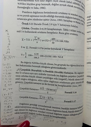 Sosyal Bilimler İçin İstatistik - 27. Baskı - Görsel 5