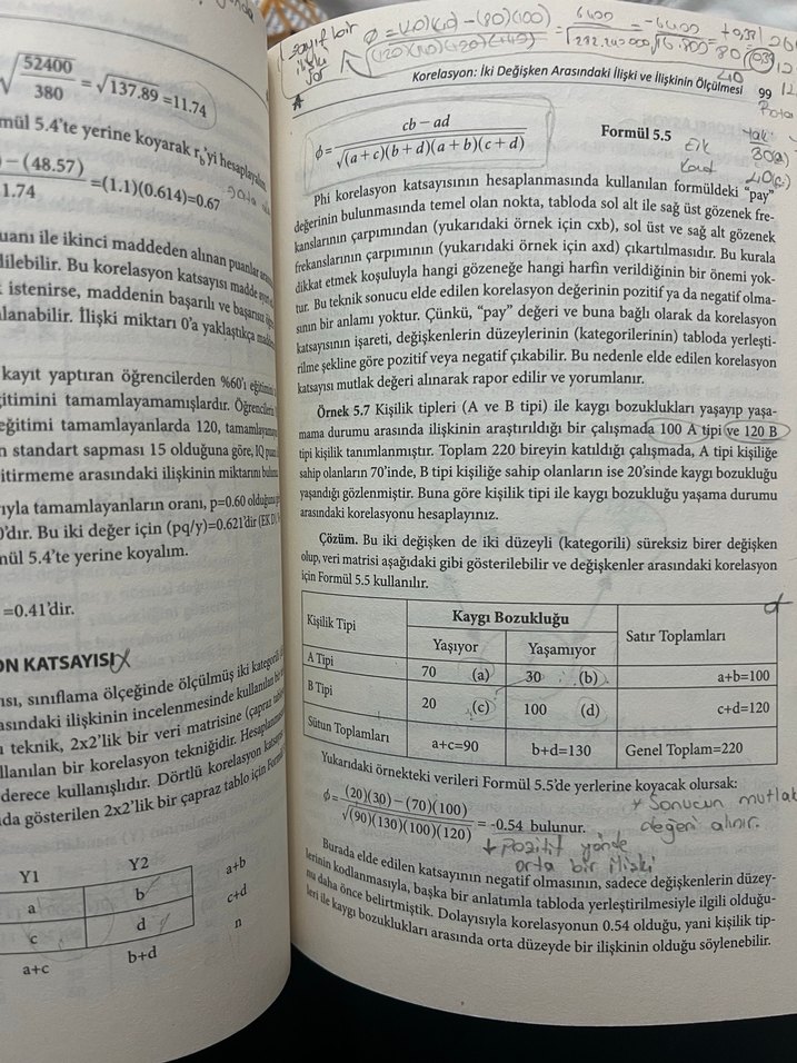 Sosyal Bilimler İçin İstatistik - 27. Baskı - Görsel 3