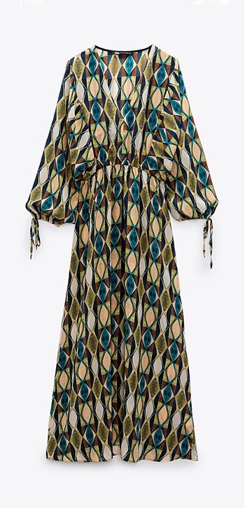 Zara Midi boy elbise