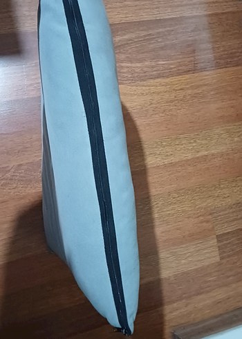 Gri büyük boy şık yastık - Görsel 4