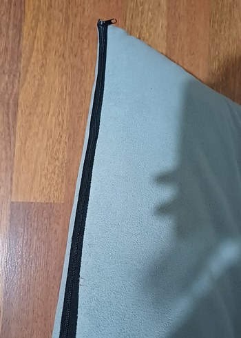 Gri büyük boy şık yastık - Görsel 3