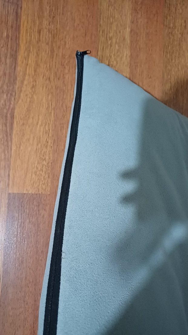 Gri büyük boy şık yastık - Görsel 3