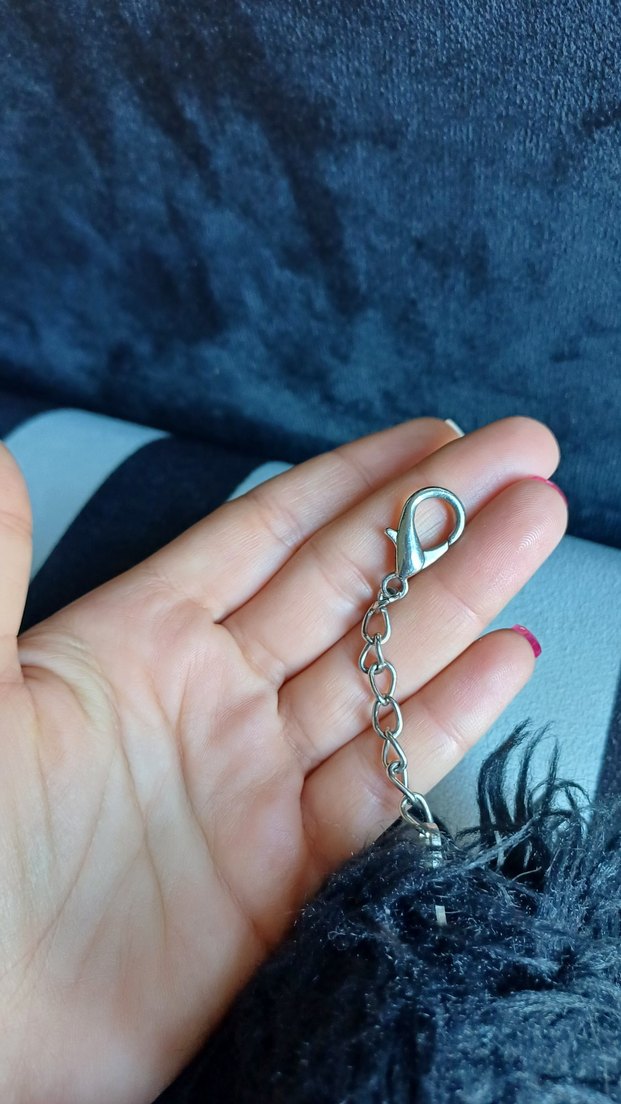 Siyah pon pon anahtarlık - Görsel 4