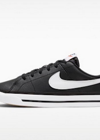 Nike Siyah Beyaz Dusuk Bilekli Sneaker
