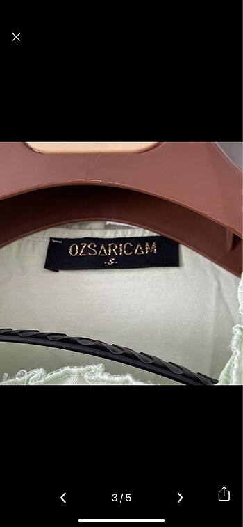 s Beden Özsarıçam gömlek