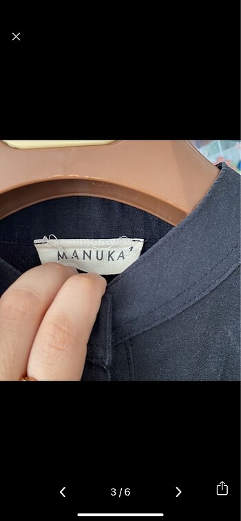 m Beden Manuka gömlek