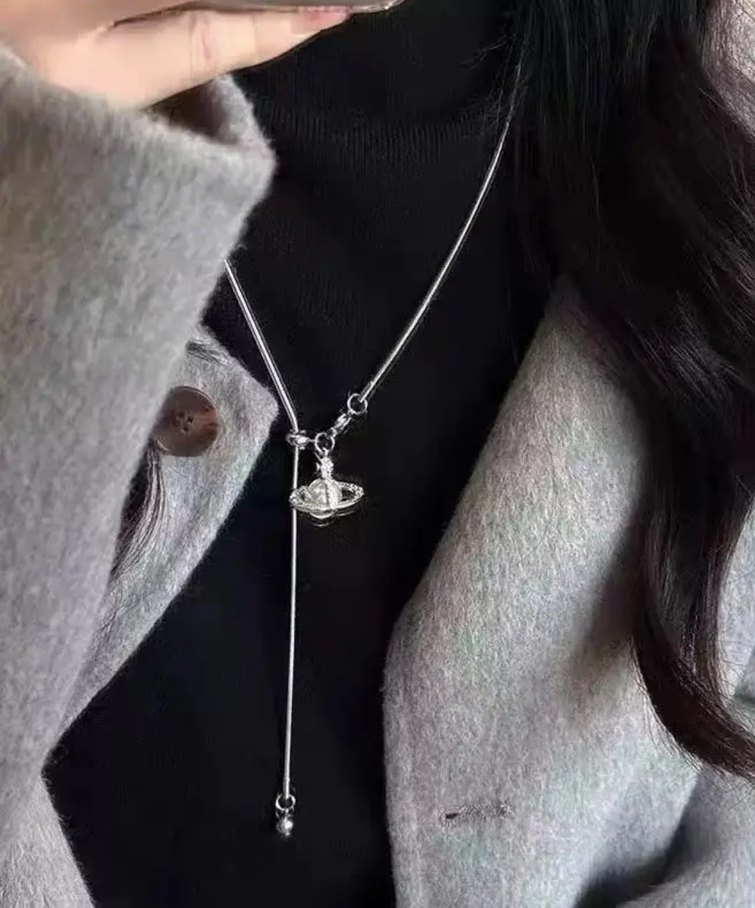 Nana Vivienne Westwood Satürn Y Kolye Pinterest y2k - Görsel 2