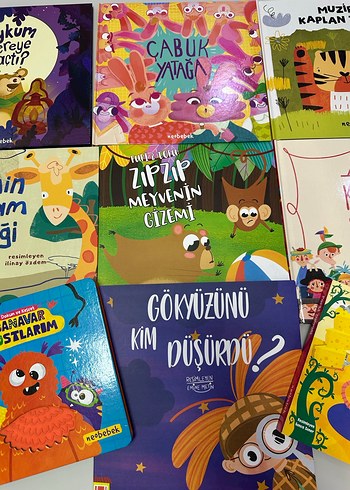 Çocuk Kitapları Seti - 9 Kitap - Görsel 3