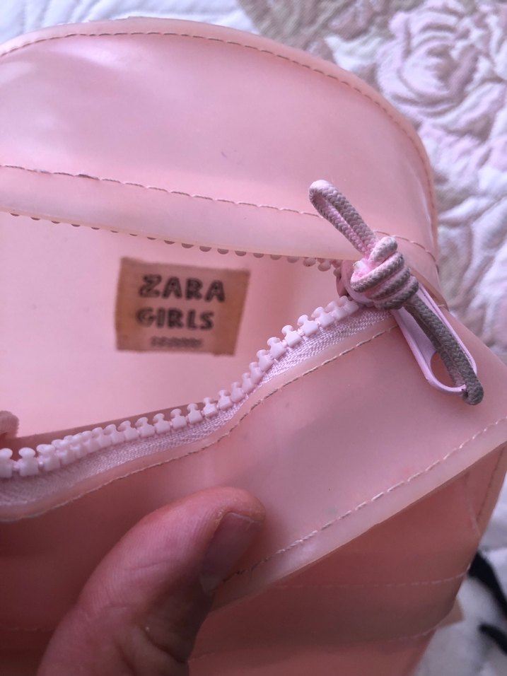 Pastel Pembe Kadın Sırt Çantası - Görsel 3