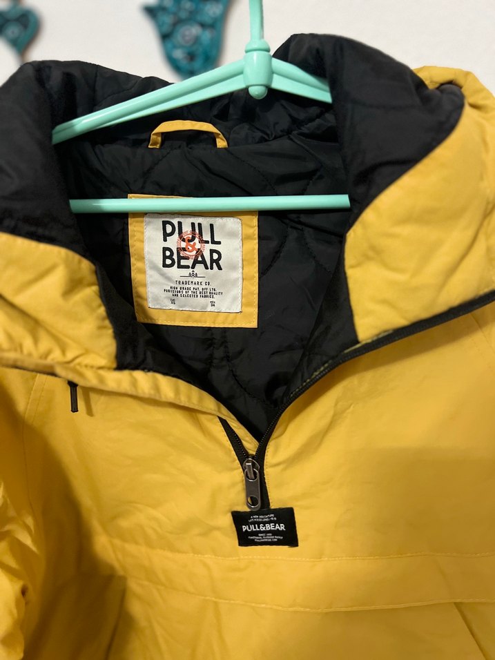 Pull&Bear Hardal Sarısı Kapüşonlu Ceket — görsel 2/9