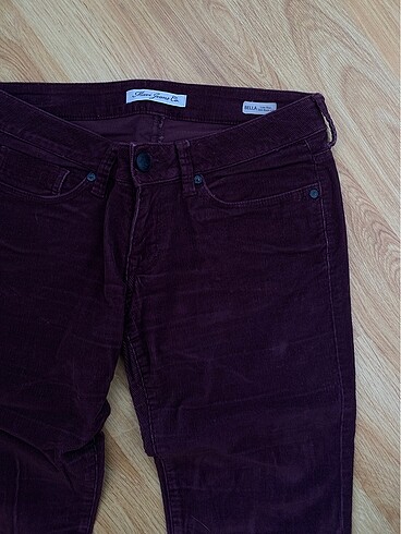Mavi Jeans mor kadife pantolon