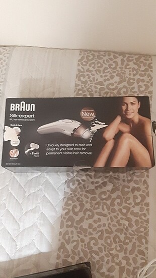 Lazer epilasyon cihazı Braun silk expert
