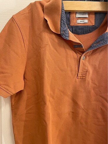 m Beden turuncu Renk Beymen Business tişört Polo yaka