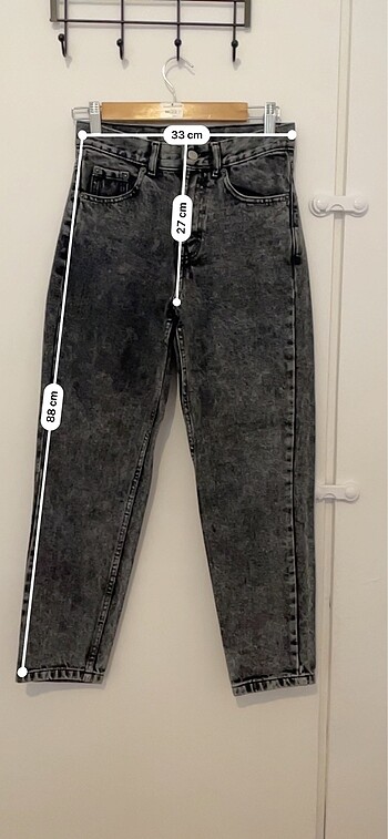 34 Beden PULL&BEAR Mom jean