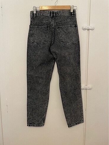 34 Beden gri Renk PULL&BEAR Mom jean
