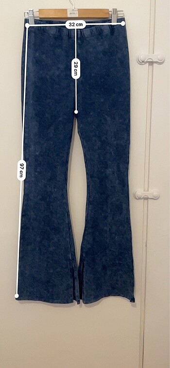 xs Beden Mavi Jeans Flare Eşofman Altı
