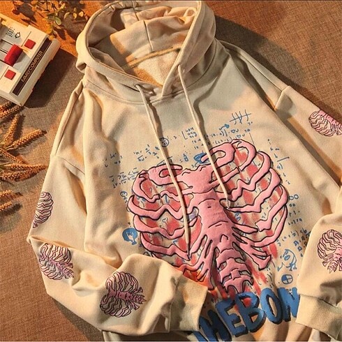 THEBONE Baskılı Sweatshirt