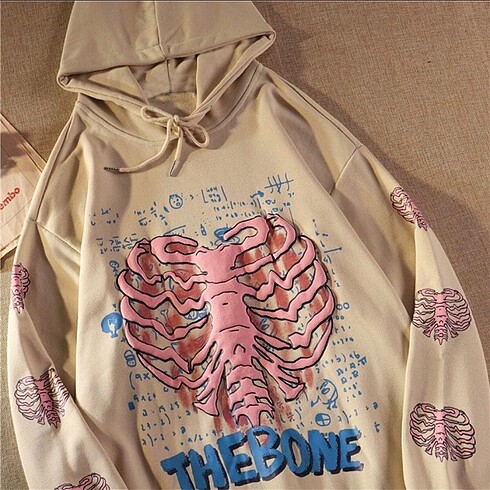 Zara THEBONE Baskılı Sweatshirt