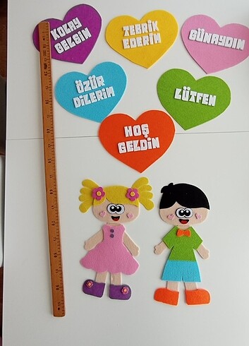  Nezaket ifadeleri panosu