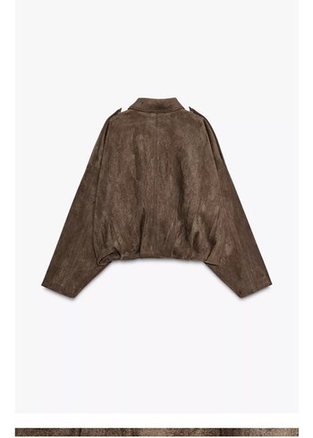zara kahverengi sürt cekey - Görsel 5