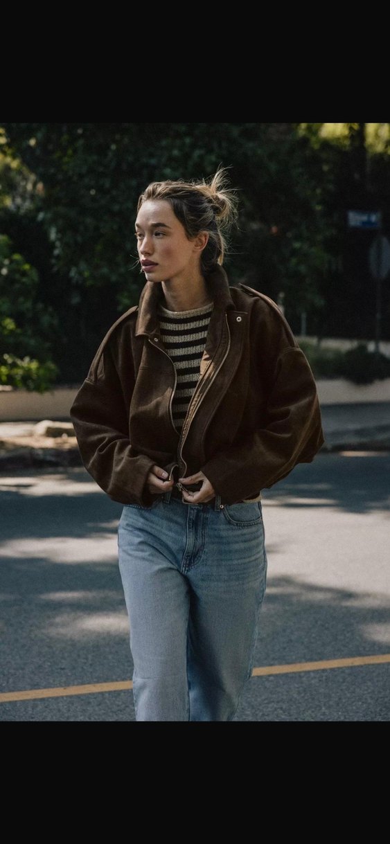 zara kahverengi sürt cekey - Görsel 4