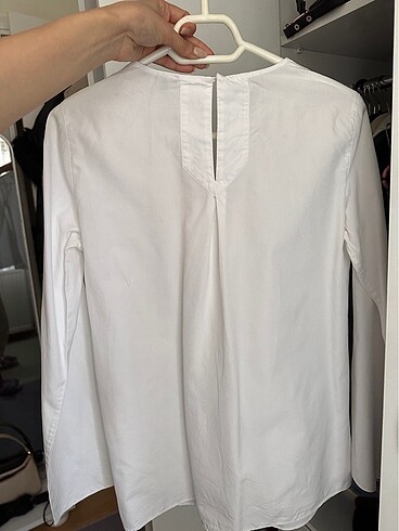s Beden beyaz Renk massimo dutti gömlek