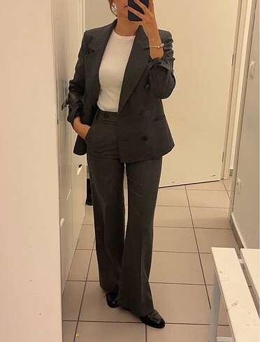 Massimo Dutti massimo dutti takım gri