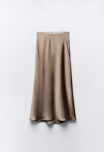 zara saten etek