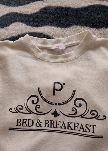 Penti Beyaz Baskılı penti Pijama Takımı