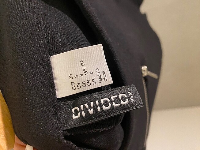 m Beden H&M siyah mini etek