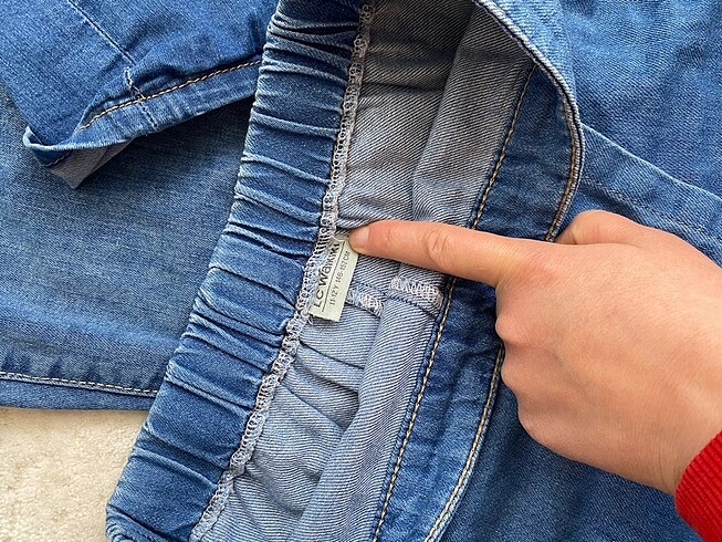 11-12 Yaş Beden Jean şort pantolon şort etek