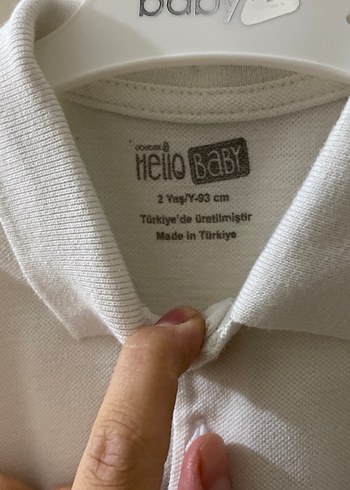 Uzun Kollu Beyaz Erkek Bebek Body - Görsel 3