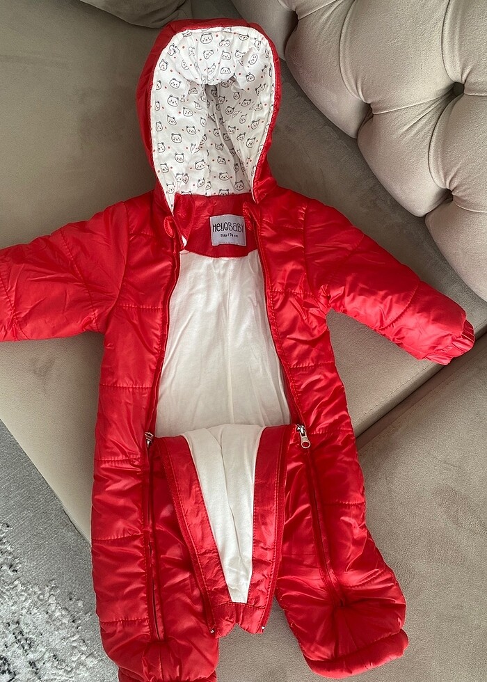 Unisex şişme tulum mont - Görsel 2