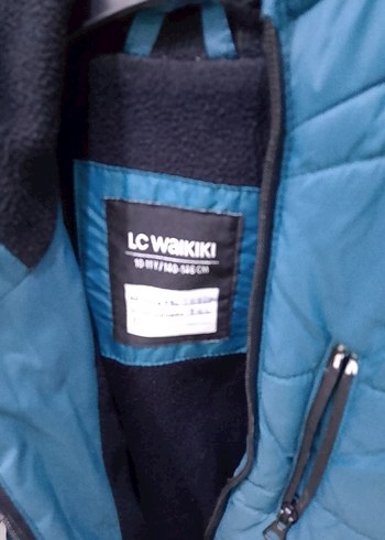 Erkek Çocuk Mavi Fermuarlı Street Wear Mont - Görsel 2