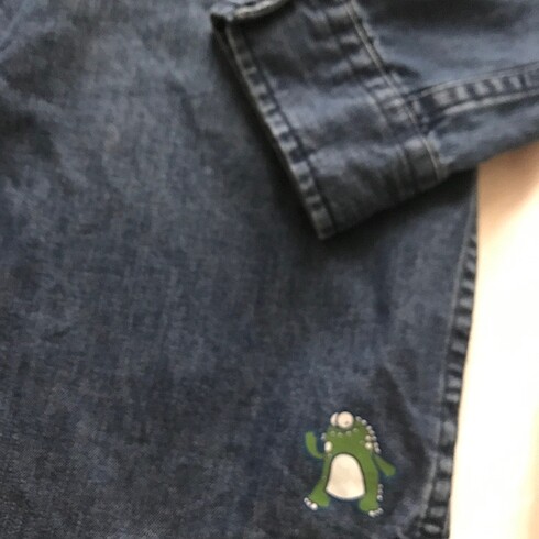 7 Yaş Beden Erkek çocuk jean gömlek