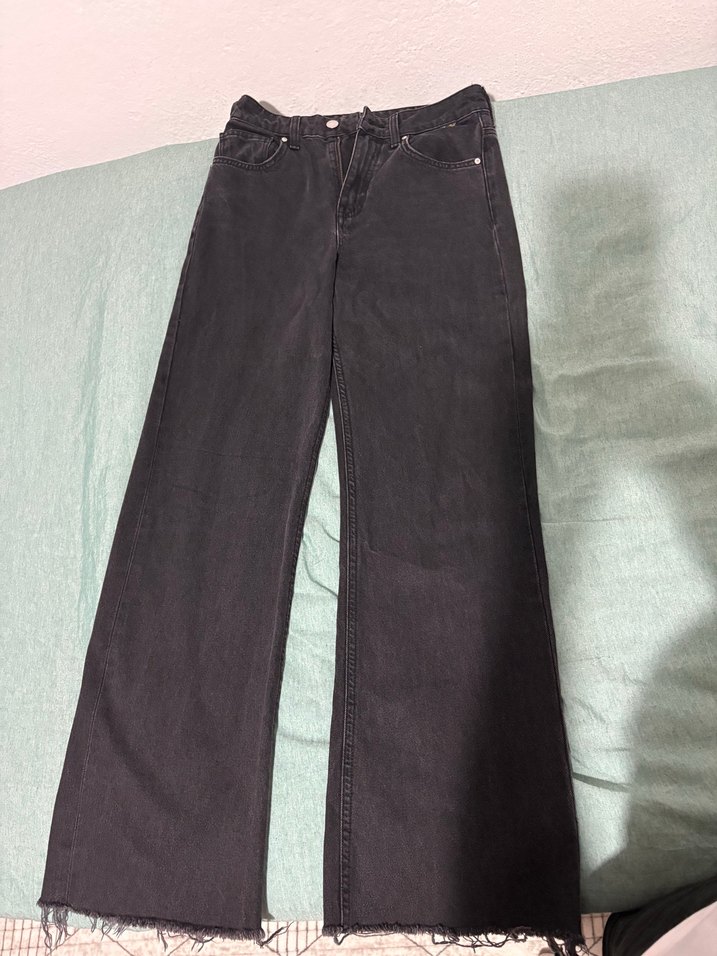 Yüksek Bel Siyah Denim Jean  Rahat ve Şık! — görsel 2/3