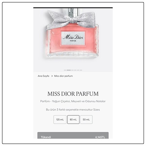 MISS DIOR PARFUM