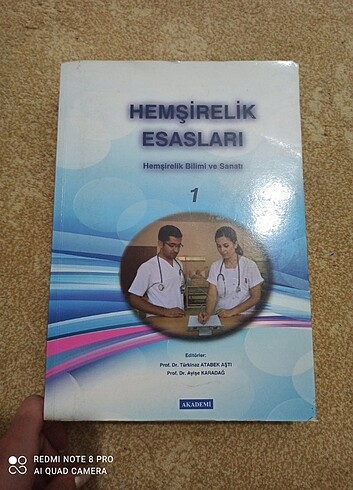 Hemşirelik esasları 1-2 set şeklinde