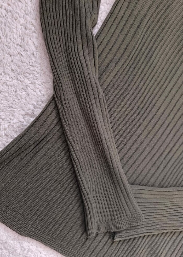 Boğazlı triko kazak  - Görsel 3